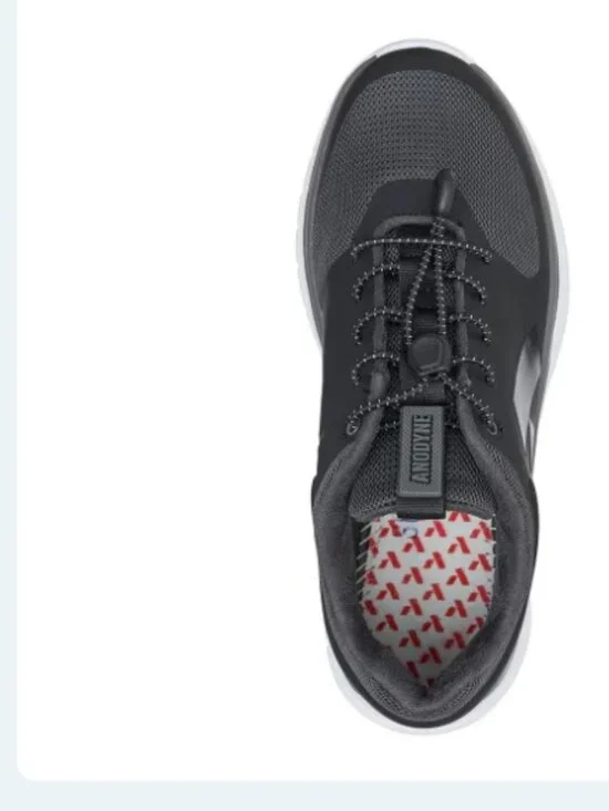 Like New! ANODYNE No. 23 Women's Sport Runner (Gen 1) Black/Grey 12W - Picture 3 of 15